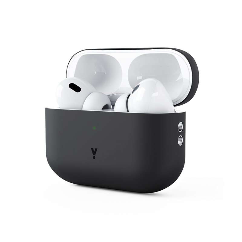 Cumpara Husa de protectie iSTYLE pentru AirPods Pro 2, Silicon, Negru de la Mesterul Minune