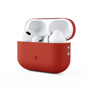 Cumpara Husa de protectie iSTYLE pentru AirPods Pro 2, Silicon, Rosu de la Mesterul Minune