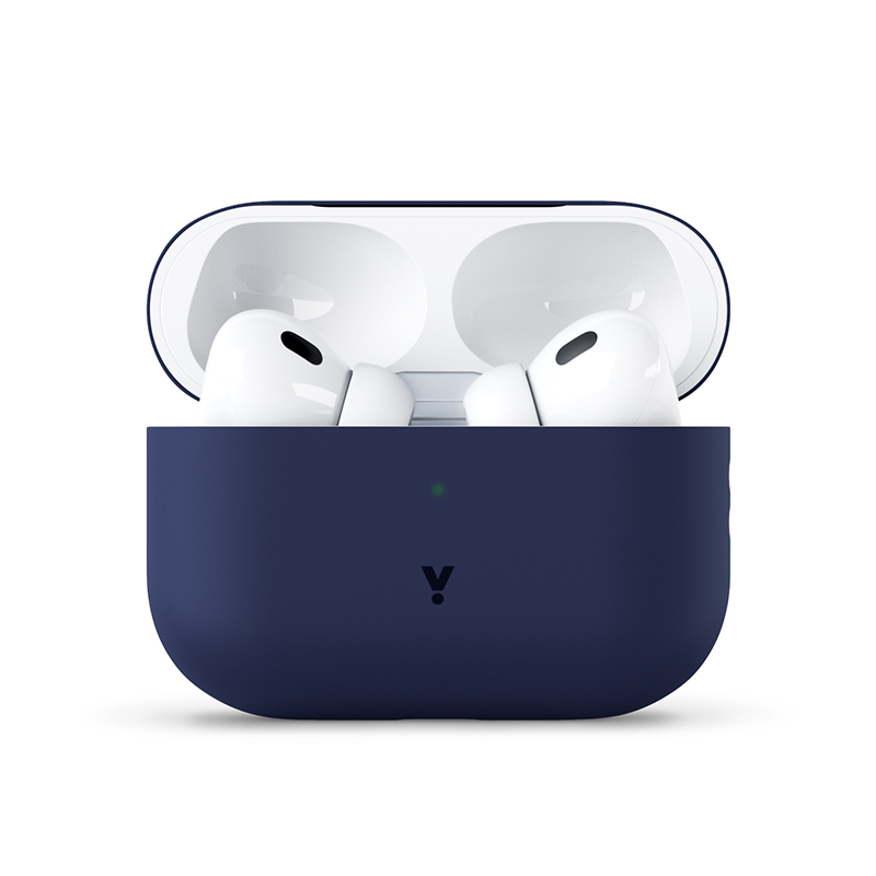 Cumpara Husa de protectie iSTYLE pentru AirPods Pro 2, Silicon, Albastru de la Mesterul Minune