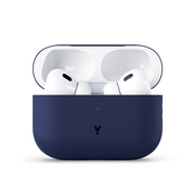 Cumpara Husa de protectie iSTYLE pentru AirPods Pro 2, Silicon, Albastru de la Mesterul Minune