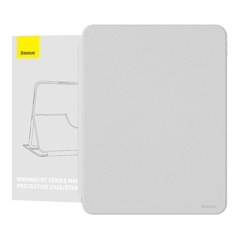 Cumpara acum Baseus Minimalist Series IPad PRO 12.9 Magnetic protective case (light grey) de la Mesterul Minune