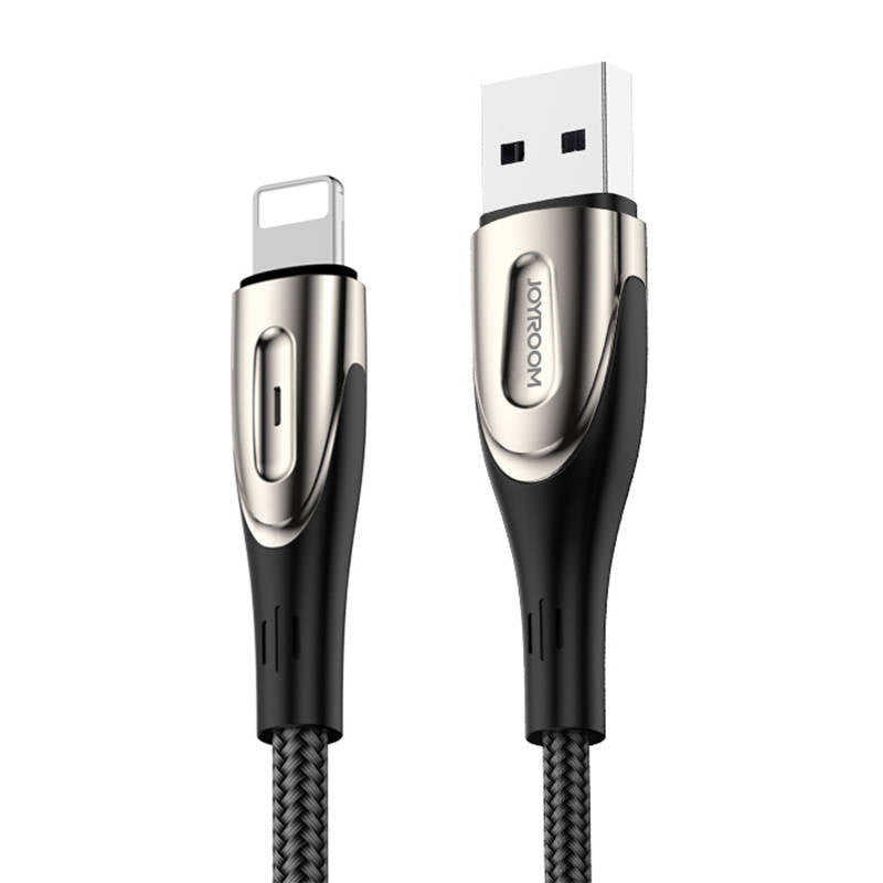Cumpara acum Cablu Joyroom S-M411 pentru USB / Lightning / 3A 1,2 m (negru) de la Mesterul Minune