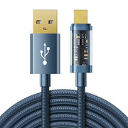 Cumpara acum Cablu pentru USB-A / Lightning / 2,4A / 1,2 m Joyroom S-UL012A12 (albastru) de la Mesterul Minune