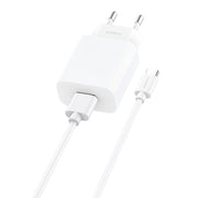 Cumpara acum Încărcător de rețea Foneng, EU28, 1x USB, QC 3.0 + USB + cablu USB tip C de la Mesterul Minune