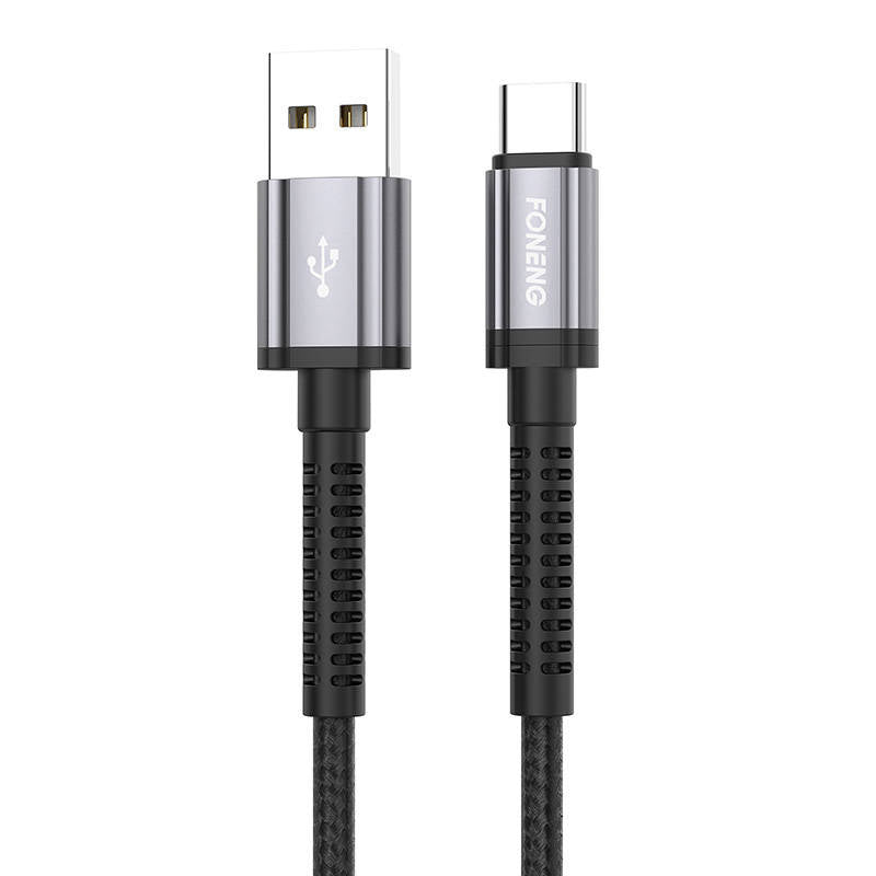 Cumpara acum Cablu USB la USB-C Foneng X83, 2.1A, 1m (negru) de la Mesterul Minune