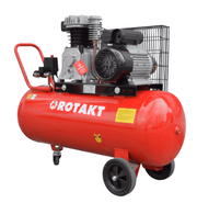 Cumpara Compresor Cu Piston Rotakt ROCP‑100‑10, Putere 2.2 kW, Presiune 10 bar, Debit 250 l/min, Capacitate 100 de la Mesterul Minune