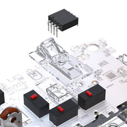 Cumpara acum Mouse de gaming wireless + stație de încărcare Dareu A955 RGB 400-12000 DPI (alb) de la Mesterul Minune