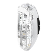 Cumpara acum Mouse de gaming wireless + stație de încărcare Dareu A955 RGB 400-12000 DPI (alb) de la Mesterul Minune