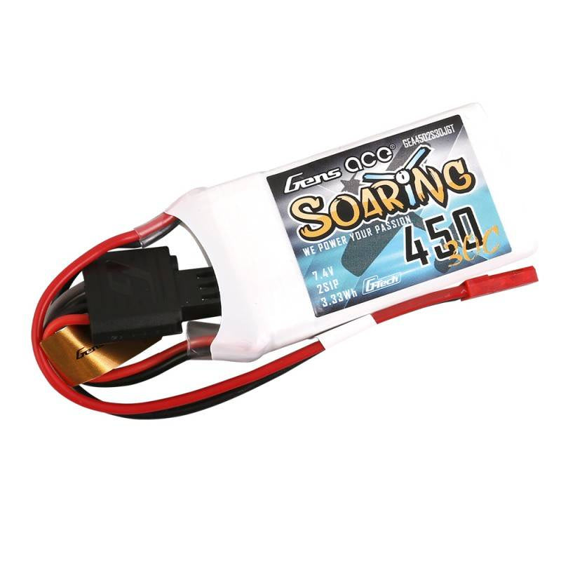 Cumpara acum Akumulator Gens ace G-Tech Soaring 450mAh 7,4V 30C 2S1P JST-SYP de la Mesterul Minune