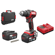 SKIL 3065 HB bormasina cu acumulator compact Brushless, turatie 0-500/0-1800 /min, cuplu 60 nm, geanta de transport, incarcator si 2xAccu 4.0Ah