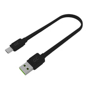 Cumpara acum Cablu USB - USB-C Green Cell GCmatte, 25 cm, încărcare rapidă Ultra Charge, QC 3.0 de la Mesterul Minune
