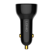 Cumpara acum Încărcător auto LDNIO C101, USB + USB-C, 100W + cablu USB-C la USB-C (negru) de la Mesterul Minune