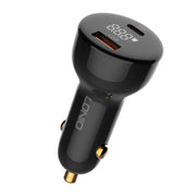Cumpara acum Încărcător auto LDNIO C101, USB + USB-C, 100W + cablu USB-C la USB-C (negru) de la Mesterul Minune