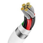 Cumpara acum Cablu USB la USB-C Baseus Superior 100W 0.25m (alb) de la Mesterul Minune