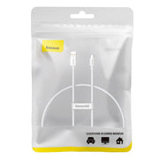 Cumpara acum Cablu USB la USB-C Baseus Superior 100W 0.25m (alb) de la Mesterul Minune