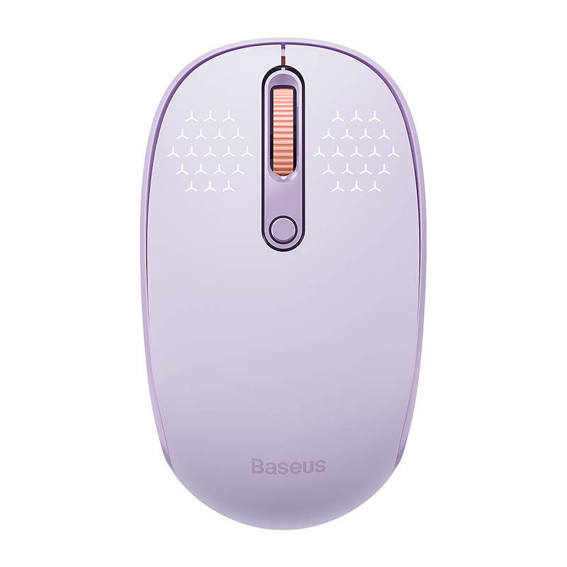 Cumpara acum Wireless mouse Baseus F01B Tri-mode 2.4G BT 5.0 1600 DPI (purple) de la Mesterul Minune