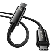 Cumpara acum Cablu USB-C la USB-C Baseus Tungsten Gold 240W de 1 m (negru) de la Mesterul Minune