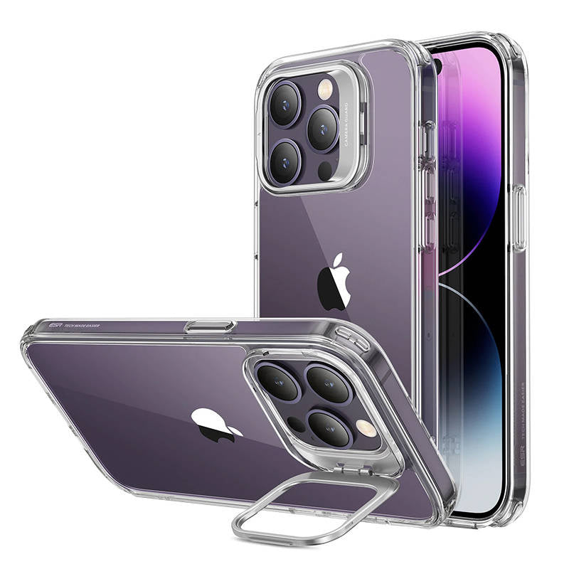Cumpara acum ESR Classic Kickstand caz pentru iPhone 14 Pro (transparent) de la Mesterul Minune