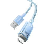 Cumpara acum Baseus Explorer USB la Lightning cablu de încărcare rapidă 2.4A 1M (albastru) de la Mesterul Minune