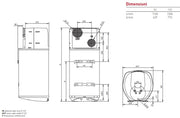 Boiler cu pompa de caldura ARISTON NUOS PRIMO 80 | Mesterul Minune