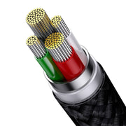 Cumpara acum Cablu încărcare rapidă USB la M+L+C Baseus StarSpeed 3,5A 0,6 m (negru) de la Mesterul Minune