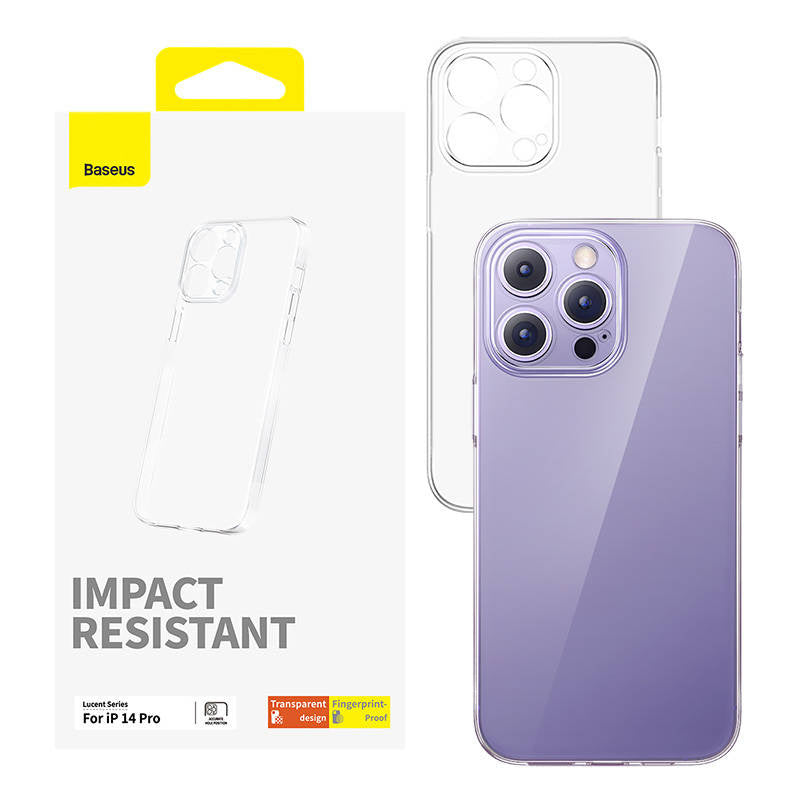Cumpara acum Carcasă de telefon pentru iPhone 14 Pro Baseus OS-Lucent Series (transparent) de la Mesterul Minune