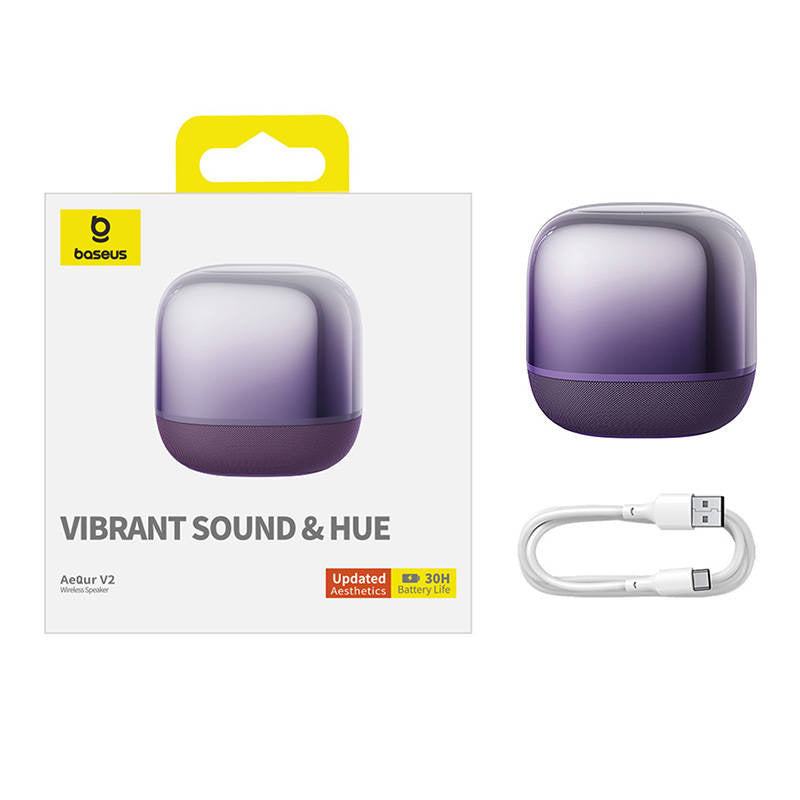 Cumpara acum AeQur V2 Wireless Speaker  Baseus  (Purple) de la Mesterul Minune