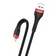 Cumpara acum Cablu USB la Lightning Foneng X82 iPhone 3A, 1m (negru) de la Mesterul Minune