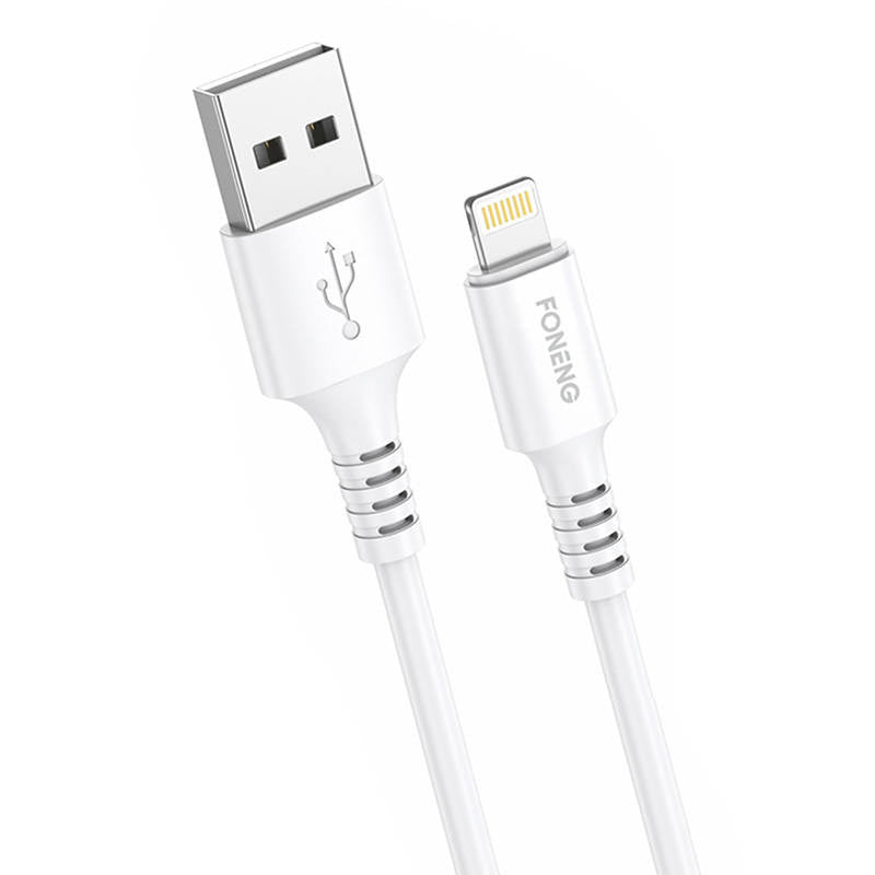 Cumpara acum Kabel USB do Lightning Foneng X85 iPhone 3A încărcare rapidă, 1m (biały) de la Mesterul Minune