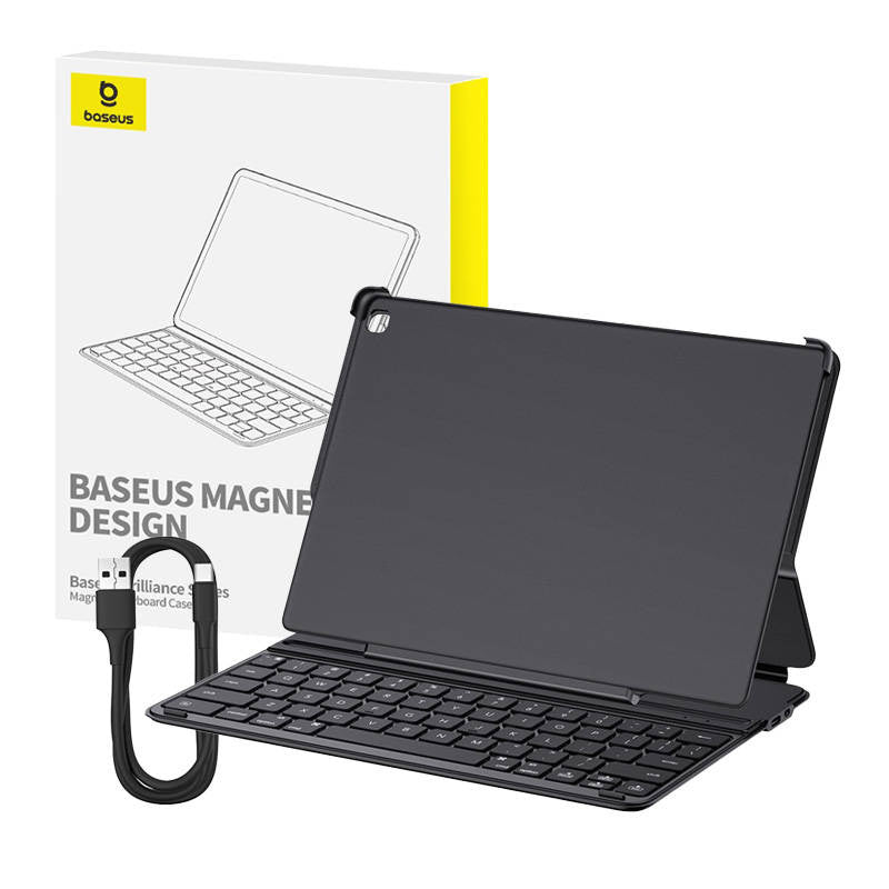Cumpara acum Husă magnetică pentru tastatură Baseus Brilliance Pad 10.2" (negru) de la Mesterul Minune