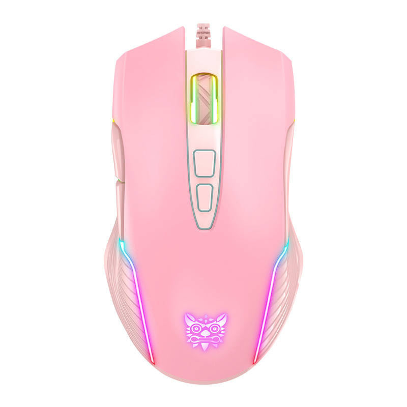 Cumpara acum ONIKUMA CW905 mouse de gaming roz de la Mesterul Minune