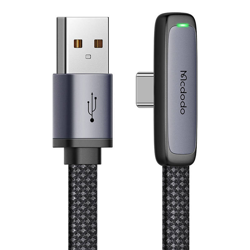 Cumpara acum USB la USB-C cablu Mcdodo CA-3341 6A 90 grade 1.8m de la Mesterul Minune