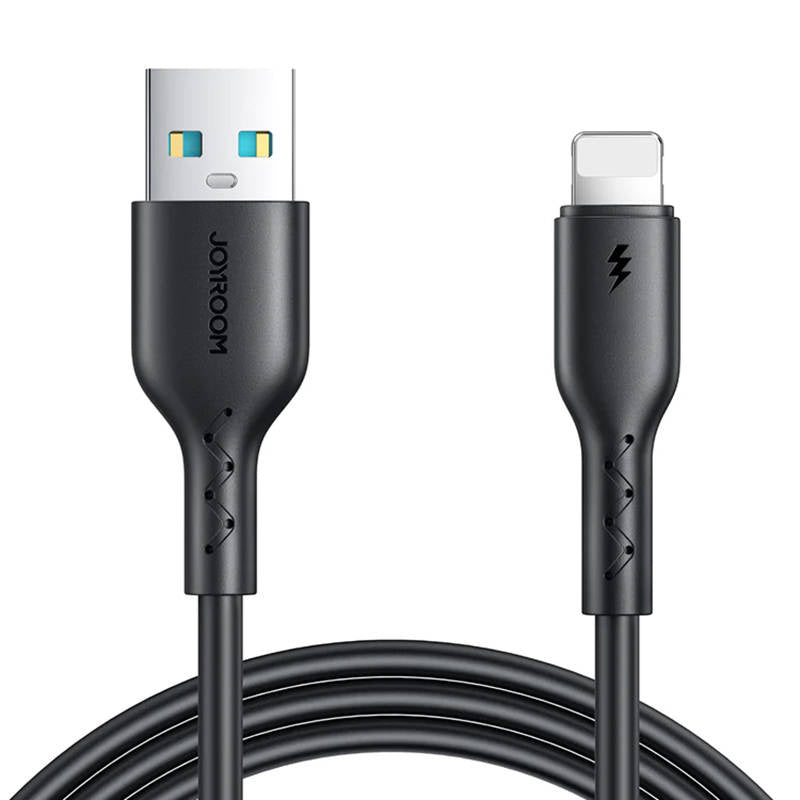 Cumpara acum Cablu Flash Charge USB to Lightning Joyroom SA26-AL3/ 3A / 1m (negru) de la Mesterul Minune