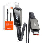 Cumpara acum Mcdodo CA-4960 Cablu USB-C la Lightning cu afișaj 36W 1,2m (negru) de la Mesterul Minune