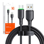 Cumpara acum Cablu USB la USB-C Mcdodo CA-4751 cu lumină LED 1.2m (negru) de la Mesterul Minune