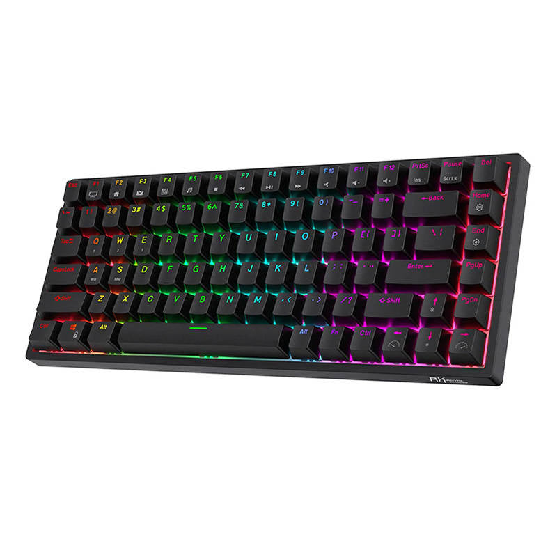 Cumpara acum Royal Kludge RK84 RGB Tastatura mecanică fără fir, comutator maro (negru) de la Mesterul Minune