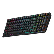 Cumpara acum Tastatura mecanică fără fir Royal Kludge RK98 RGB, comutator roșu (negru) de la Mesterul Minune