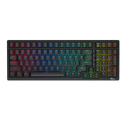 Cumpara acum Tastatura mecanică fără fir Royal Kludge RK98 RGB, comutator roșu (negru) de la Mesterul Minune