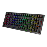 Cumpara acum Tastatura mecanică fără fir Royal Kludge RK98 RGB, comutator roșu (negru) de la Mesterul Minune