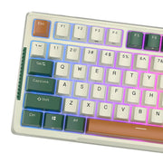 Cumpara acum Royal Kludge RKH81 RGB Tastatura mecanică fără fir, comutator Sky cyan (verde) de la Mesterul Minune