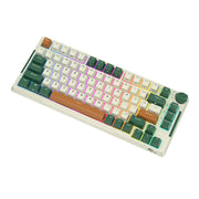 Cumpara acum Royal Kludge RKH81 RGB Tastatura mecanică fără fir, comutator Sky cyan (verde) de la Mesterul Minune