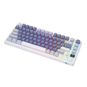 Cumpara acum Royal Kludge RKM75 RGB Tastatura mecanică fără fir, comutator argintiu (albastru) de la Mesterul Minune