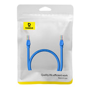 Cumpara acum Cablu rotund Baseus Ethernet RJ45, Cat.6, 0,5m (albastru) de la Mesterul Minune