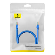 Cumpara acum Cablu rotund Baseus Ethernet RJ45, Cat.6, 1m (albastru) de la Mesterul Minune