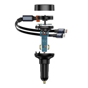 Cumpara acum Încărcător de mașină Baseus Enjoyment USB-C cu cablu USB-C și Lightning 60W (negru) de la Mesterul Minune