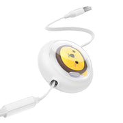 Cumpara acum 3-in-1 Baseus USB la USB-C, USB-M, cablu de încărcare Lightning 3.5A, 1.1m (alb) de la Mesterul Minune