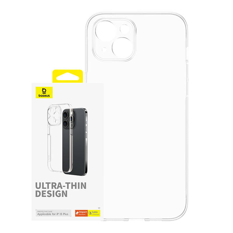 Cumpara acum Carcasă de telefon pentru iPhone 15 Plus Baseus OS-Lucent Series (transparent) de la Mesterul Minune