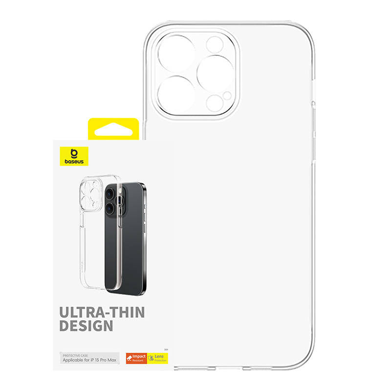 Cumpara acum Carcasă de telefon pentru iPhone 15 ProMax Baseus OS-Lucent Series (transparent) de la Mesterul Minune