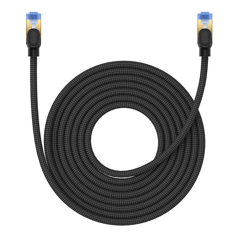 Cumpara acum Cablu de rețea împletit cat.7 Baseus Ethernet RJ45, 10Gbps, 8m (negru) de la Mesterul Minune