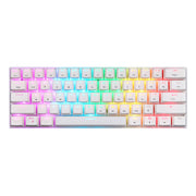 Cumpara acum Tastatura mecanică fără fir Motospeed SK62 Alb (comutatoare roșii) de la Mesterul Minune
